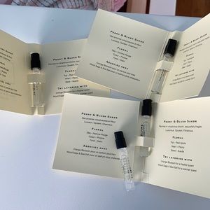 4 jo Malone samples